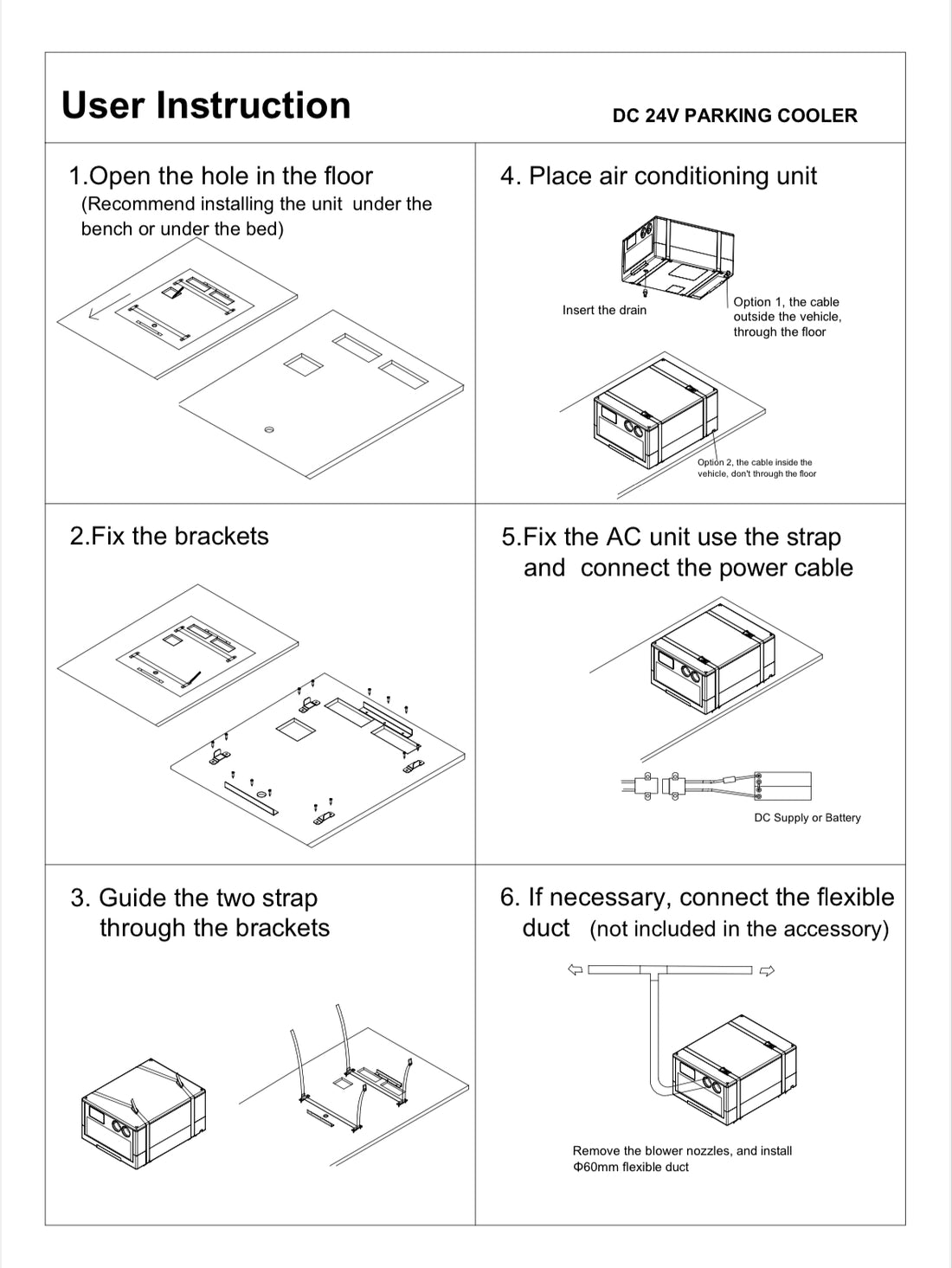 Caravan use air Conditioning