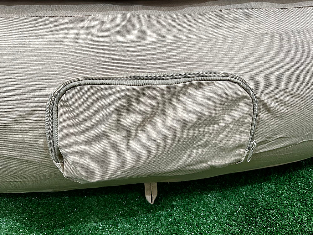 Rent of OBC  Inflatable Single Sofa with LED light stripes (Khaki)