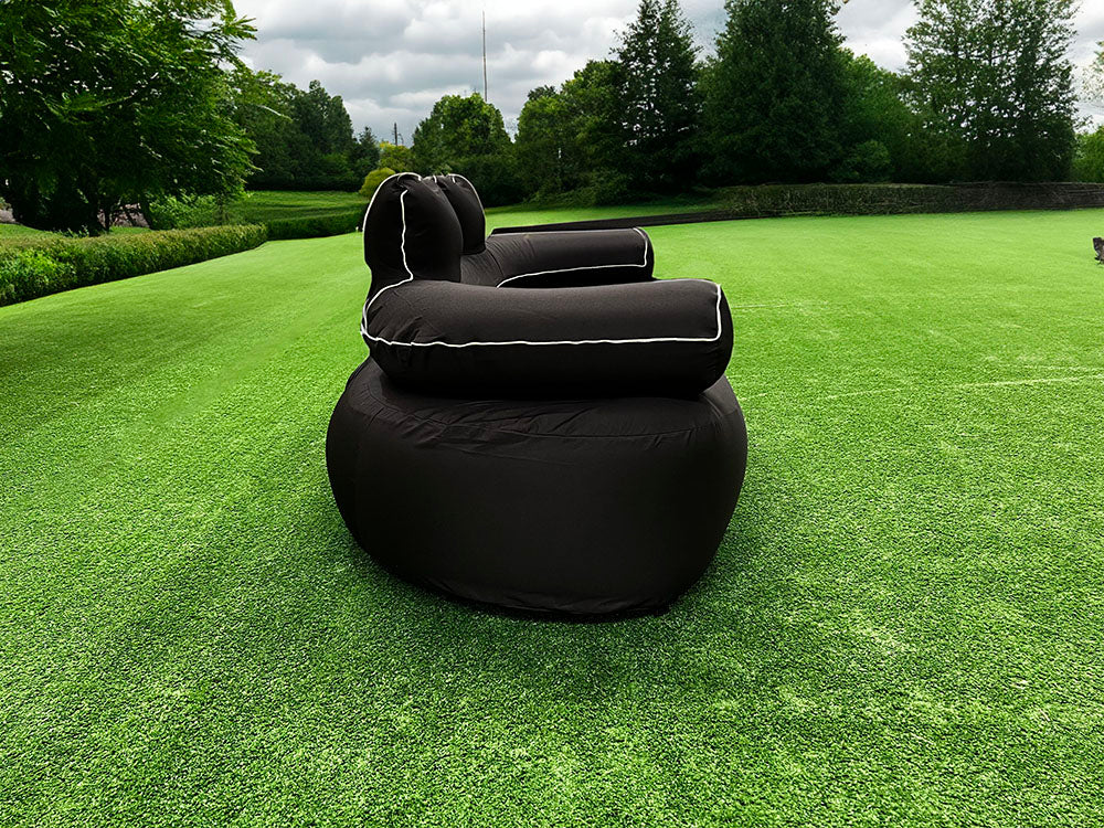 Rent of OBC  Inflatable Double Sofa with LED light stripes (Black)