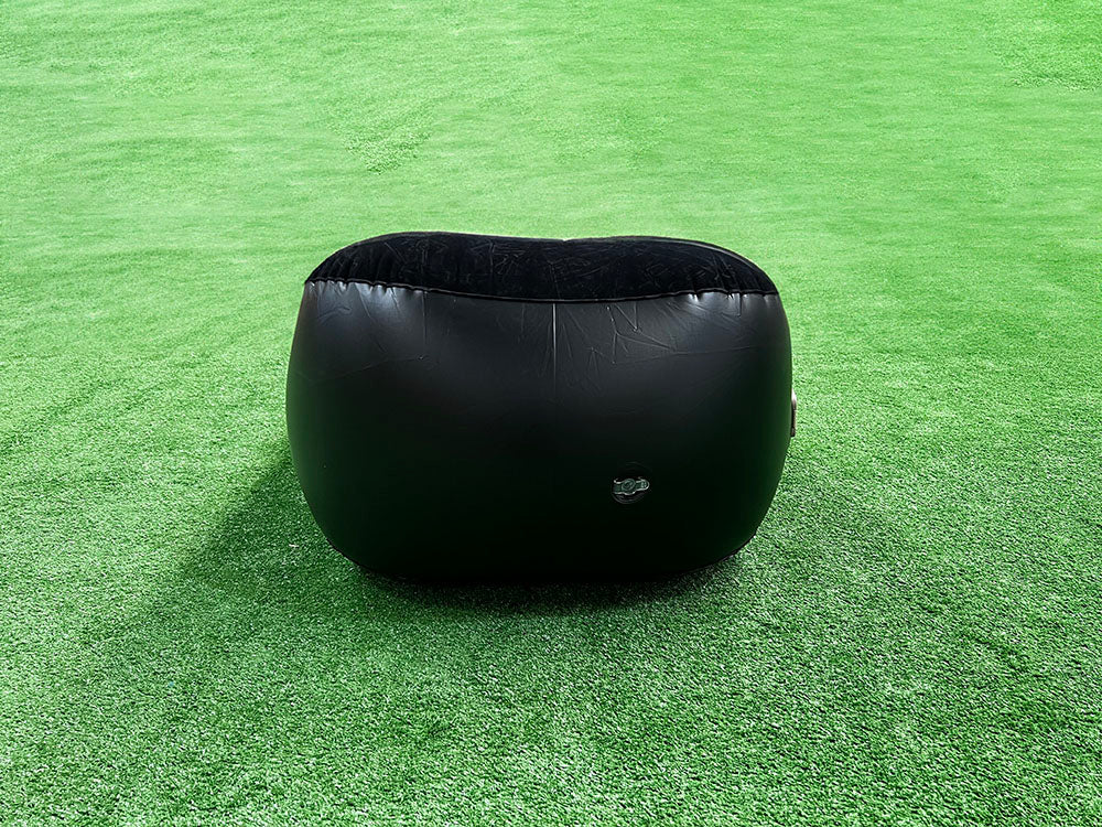 OBC Inflatable lazy Sofa  (Black)