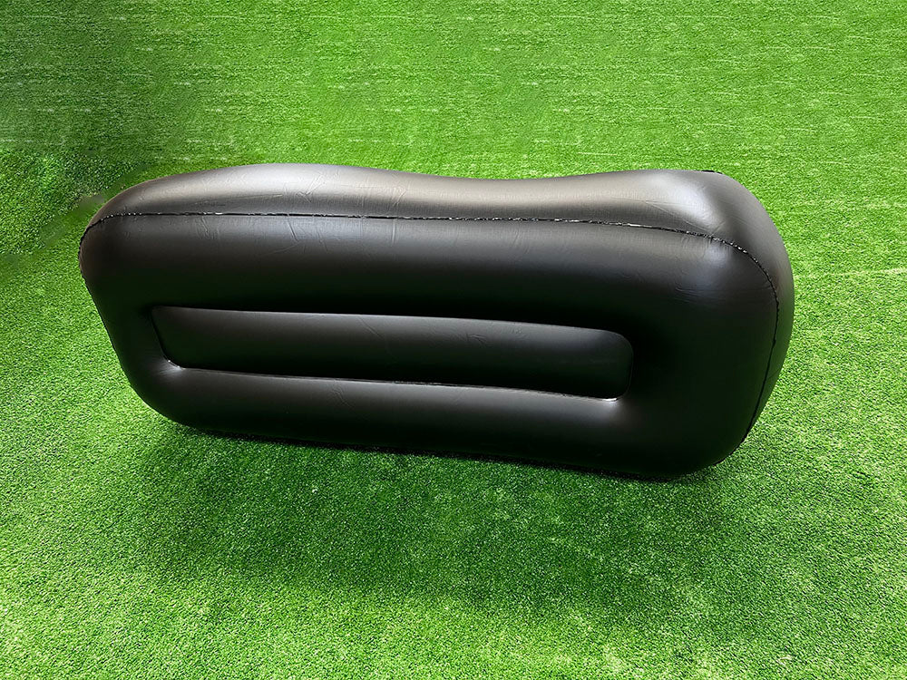 OBC Inflatable lazy Sofa  (Black)