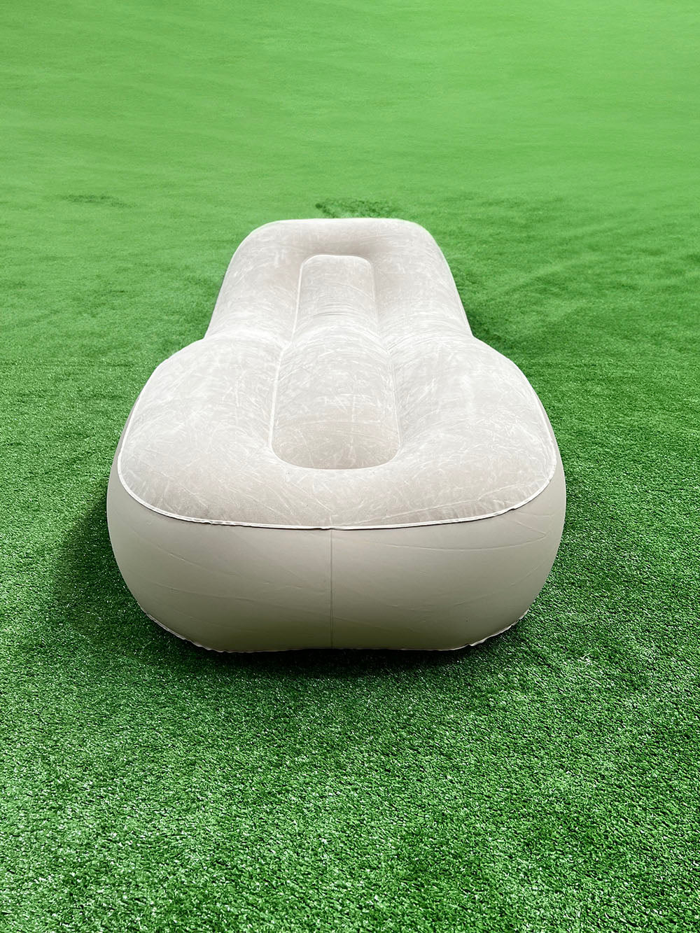 Rent of OBC Inflatable lazy Sofa (Khaki)