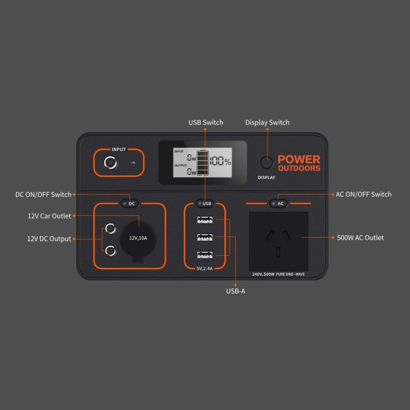 Jackery Explorer 500Wh Portable Power Station