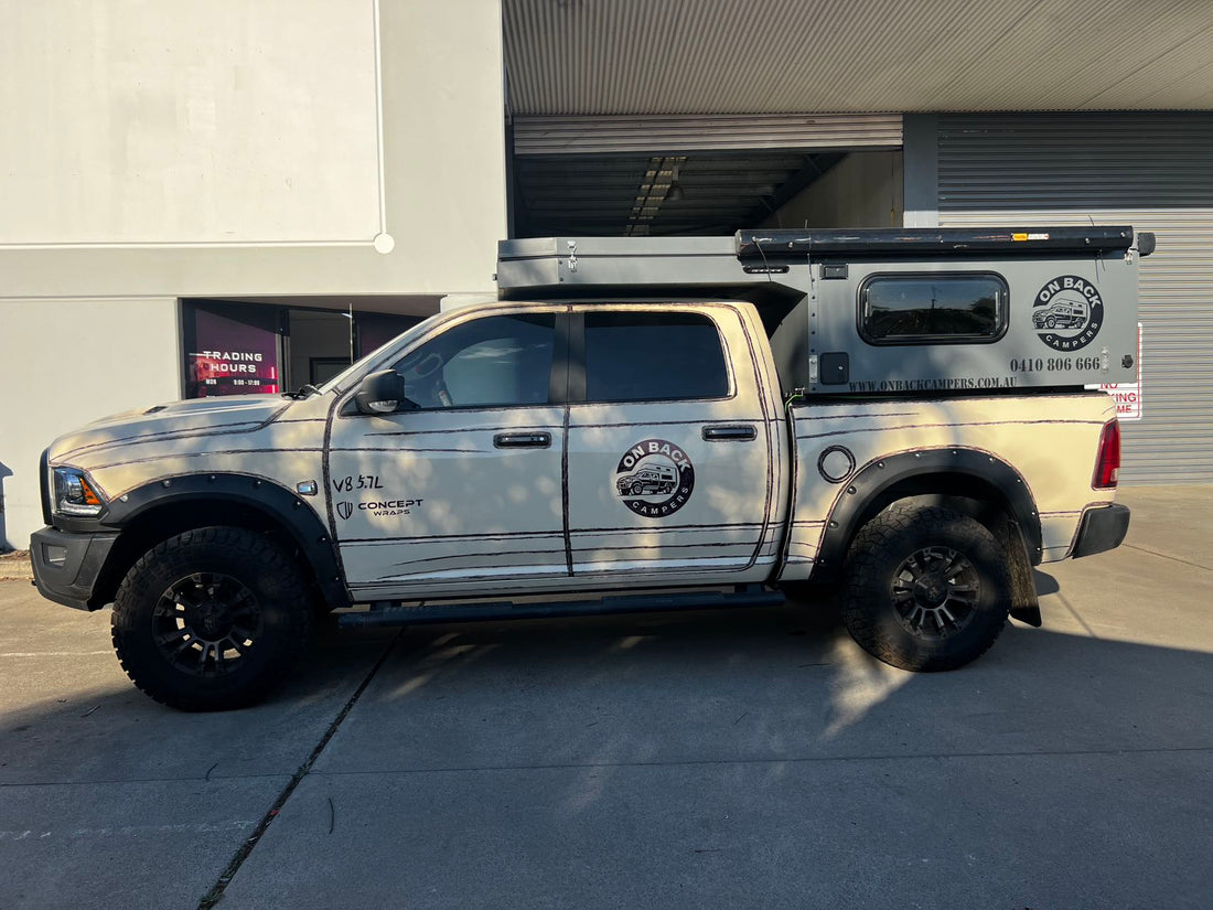 upgrade to full size UTE camper